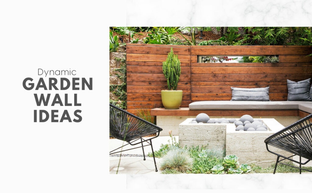 Dynamic Garden Wall Ideas