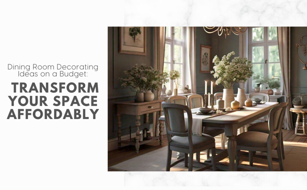 Dining Room Decorating Ideas on a Budget: Transform Your Space Affordably