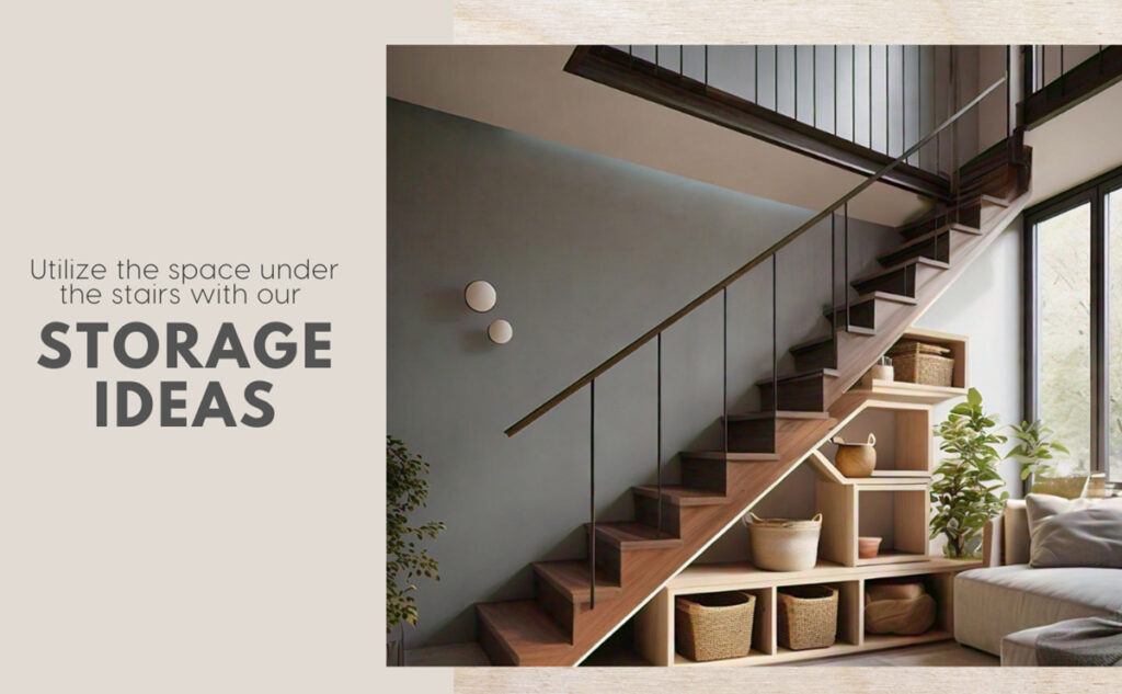 Utilize the Space Under the Stairs with our Storage Ideas